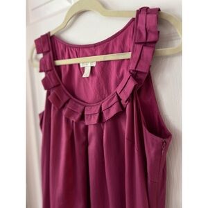 Ann Taylor Loft Dress with Ruffle